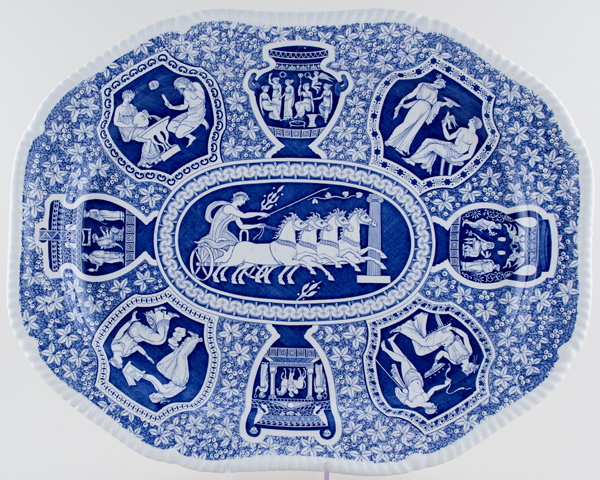 Meat Dish or Platter Greek c2002